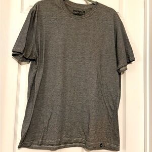 Hurley Men's Gray Short Sleeve Tee